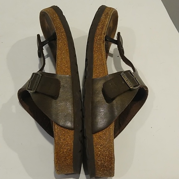 Gizeh Birkenstock Women's size 10  41 Leather Sandals - Picture 6 of 10